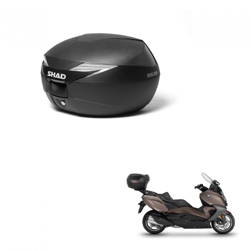 SHAD Baul SH39 carbon + soporte montaje KIT-438846