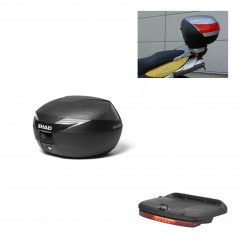 SHAD Baul SH39 carbon + soporte montaje luz de freno KIT-438853