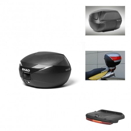 SHAD SH39 carbon trunk + mounting bracket accessories KIT-438854