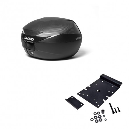 SHAD Baul SH39 carbon + soporte montaje KIT-438876
