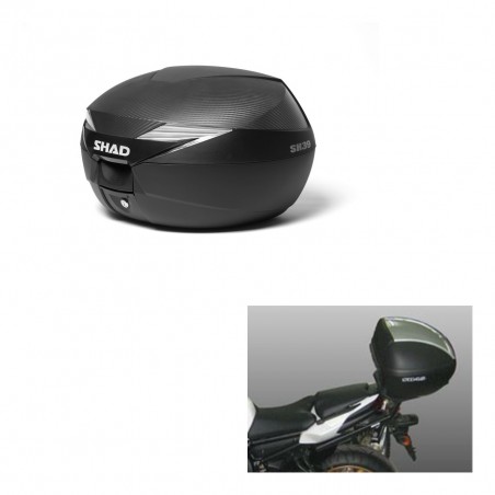 SHAD Baul SH39 carbon + soporte montaje KIT-438882