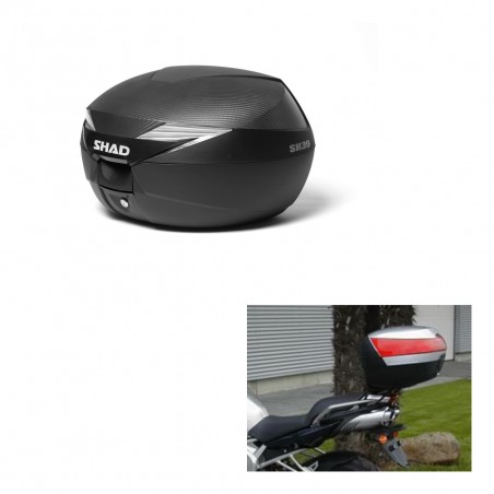 SHAD Baul SH39 carbon + soporte montaje KIT-438888