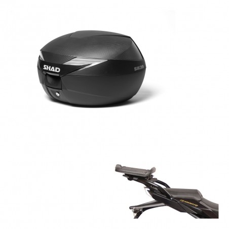 SHAD Baul SH39 carbon + soporte montaje KIT-438927