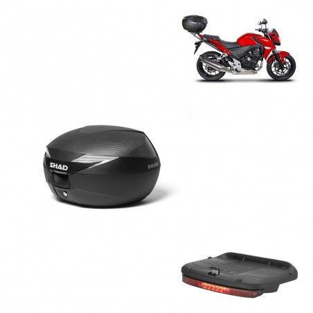 SHAD SH39 carbon trunk + mounting bracket brake light KIT-438937