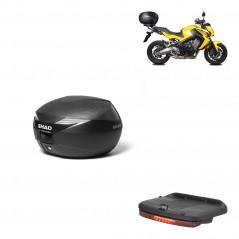 SHAD Baul SH39 carbon + soporte montaje luz de freno KIT-438940
