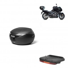 SHAD Baul SH39 carbon + soporte montaje luz de freno KIT-438943