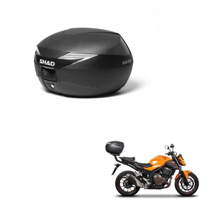 SHAD Baul SH39 carbon + soporte montaje KIT-438972