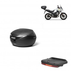 SHAD Baul SH39 carbon + soporte montaje luz de freno KIT-438976