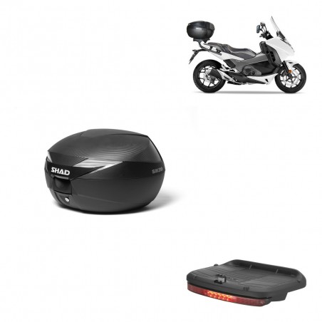 SHAD SH39 carbon trunk + mounting bracket brake light KIT-438979