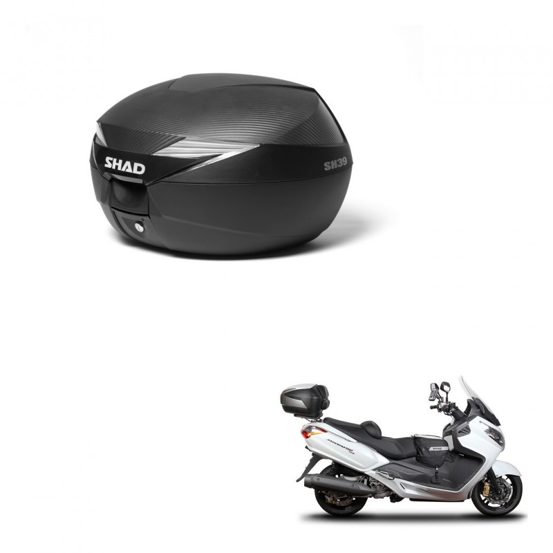 SHAD Baul SH39 carbon + soporte montaje KIT-438981