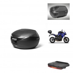 SHAD Baul SH39 carbon + soporte montaje accesorios KIT-438999