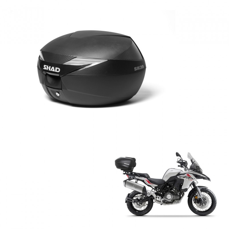 SHAD Baul SH39 carbon + soporte montaje KIT-439000