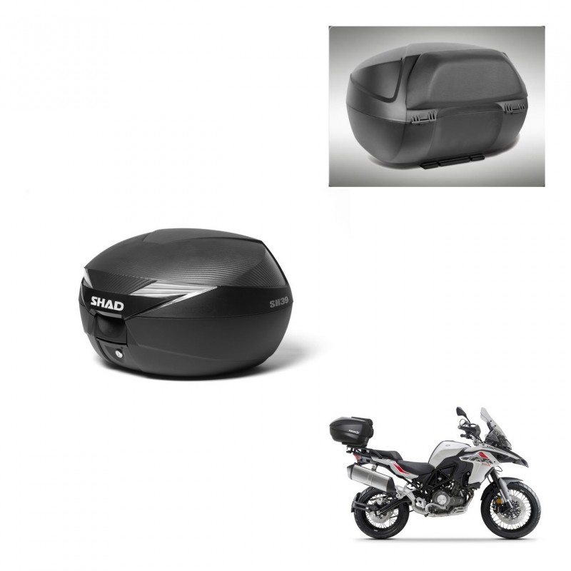 SHAD SH39 carbon trunk + mounting support backrest KIT-439002