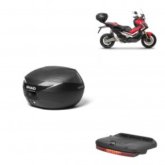 SHAD Baul SH39 carbon + soporte montaje luz de freno KIT-439017