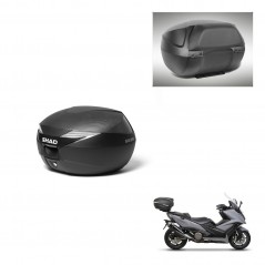 SHAD Baul SH39 carbon + soporte montaje respaldo KIT-439026