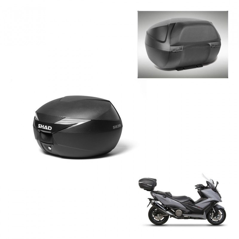 SHAD SH39 carbon trunk + mounting support backrest KIT-439026