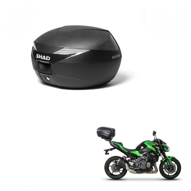 SHAD Baul SH39 carbon + soporte montaje KIT-439032