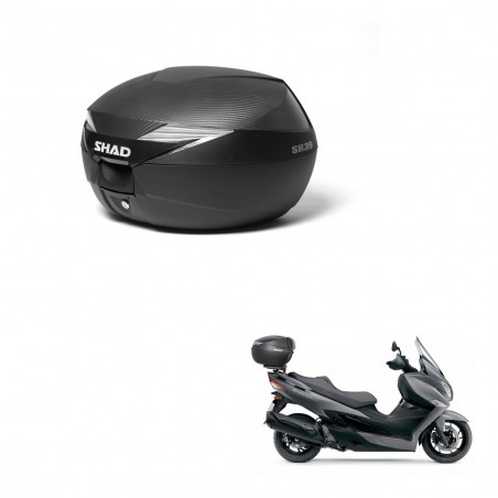 SHAD Baul SH39 carbon + soporte montaje KIT-439036
