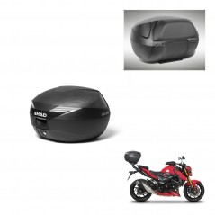 SHAD SH39 carbon trunk + mounting support backrest KIT-439042