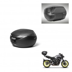 SHAD Baul SH39 carbon + soporte montaje respaldo KIT-439046