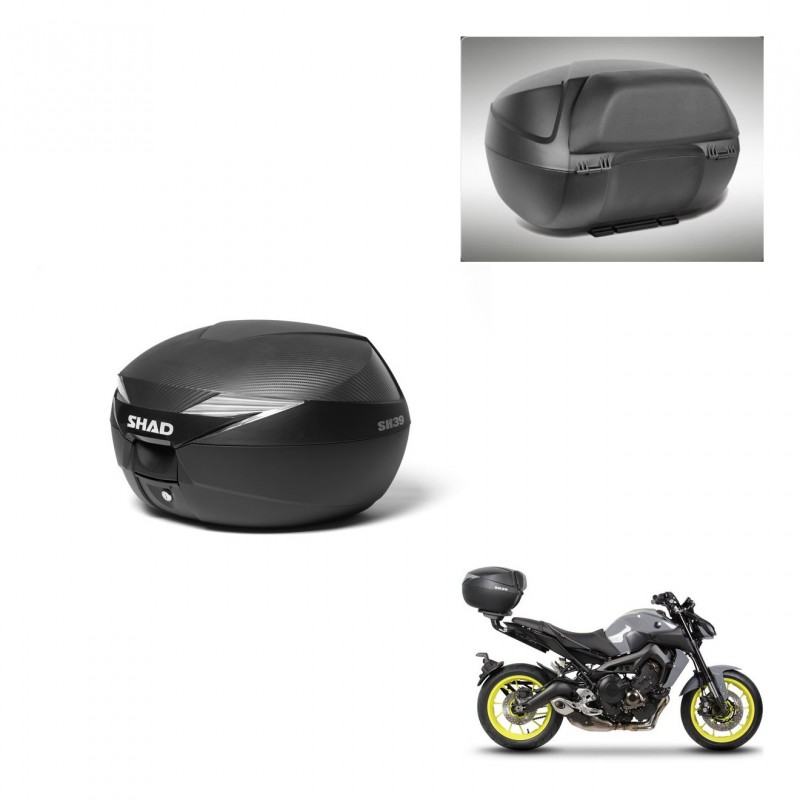 SHAD SH39 carbon trunk + mounting support backrest KIT-439046