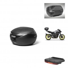SHAD Baul SH39 carbon + soporte montaje accesorios KIT-439047
