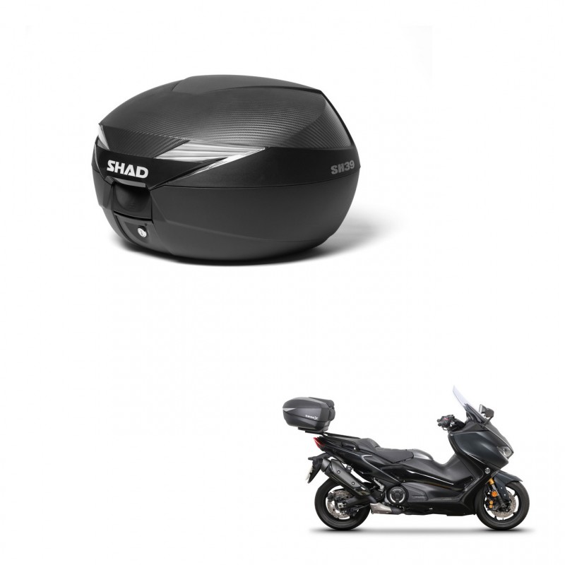 SHAD Baul SH39 carbon + soporte montaje KIT-439048