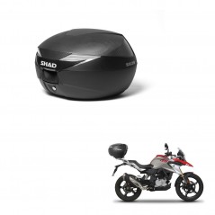 SHAD Baul SH39 carbon + soporte montaje KIT-439064