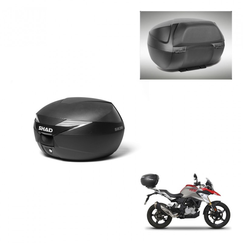 SHAD SH39 carbon trunk + mounting support backrest KIT-439066