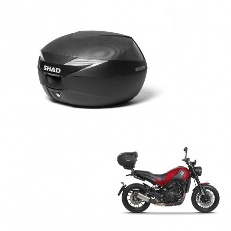 SHAD Baul SH39 carbon + soporte montaje KIT-439068