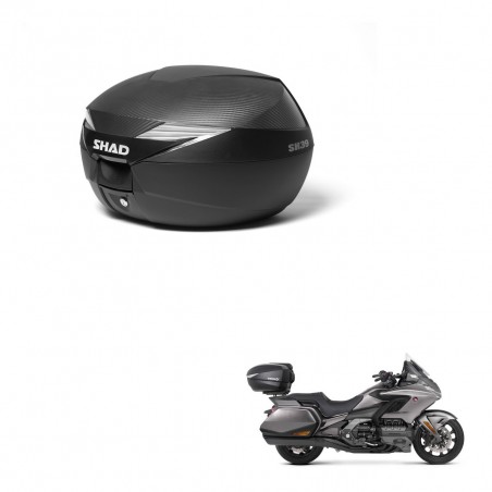 SHAD Baul SH39 carbon + soporte montaje KIT-439076