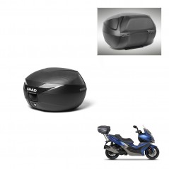 SHAD Baul SH39 carbon + soporte montaje respaldo KIT-439082