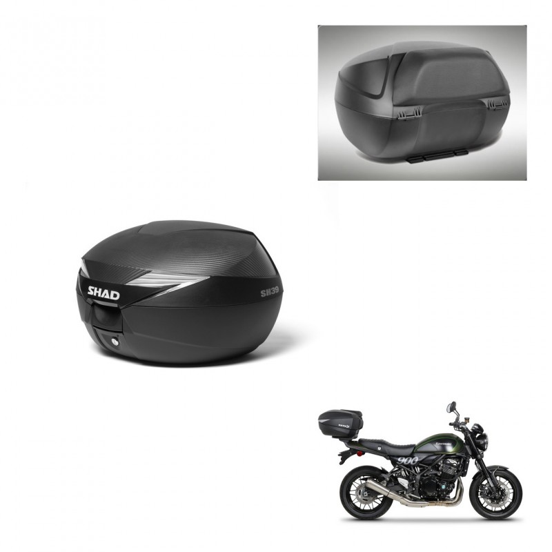 SHAD SH39 carbon trunk + mounting support backrest KIT-439086