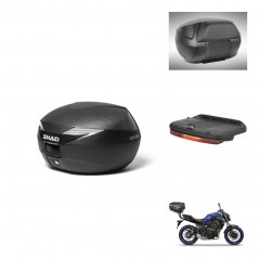 SHAD Baul SH39 carbon + soporte montaje accesorios KIT-439103