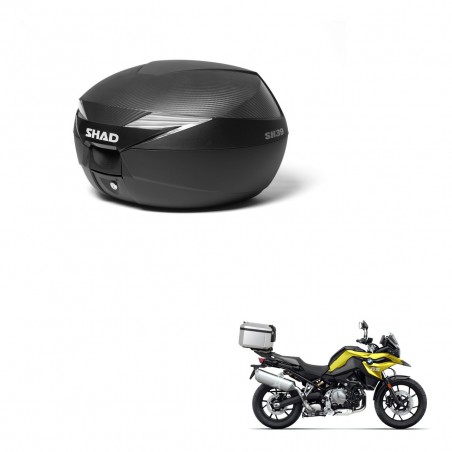 SHAD Baul SH39 carbon + soporte montaje KIT-439112