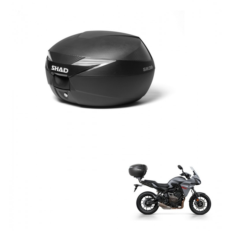 SHAD Baul SH39 carbon + soporte montaje KIT-439132