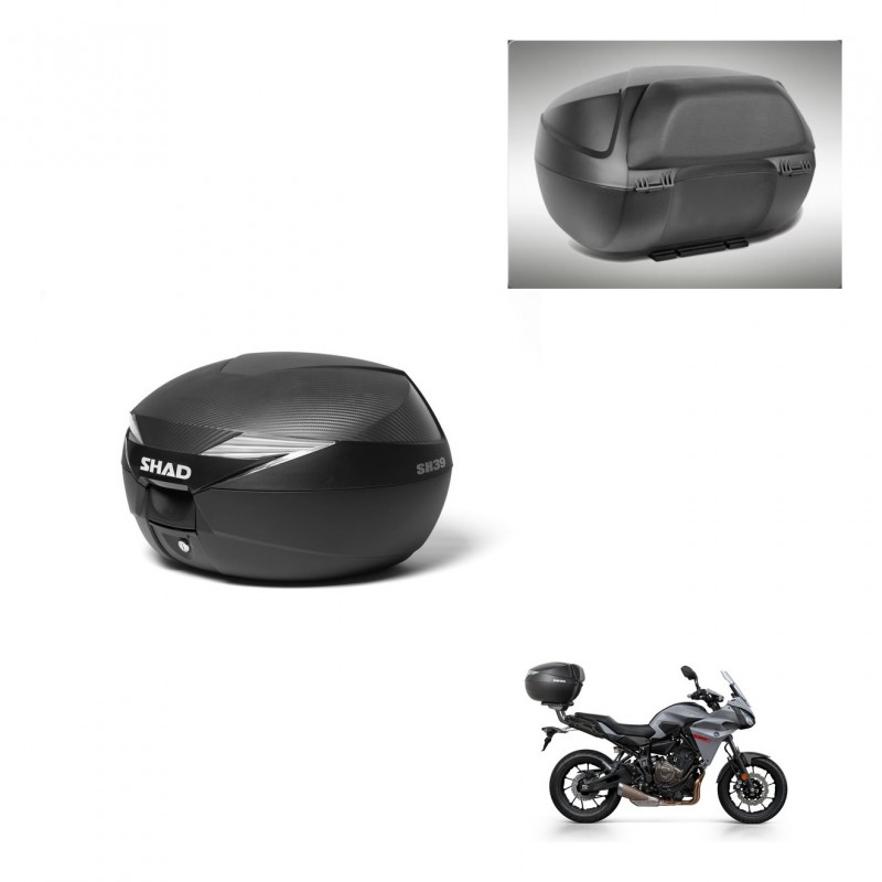 SHAD SH39 carbon trunk + mounting support backrest KIT-439134