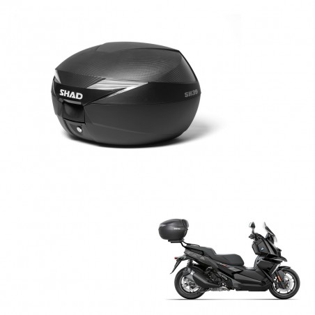 SHAD Baul SH39 carbon + soporte montaje KIT-439148