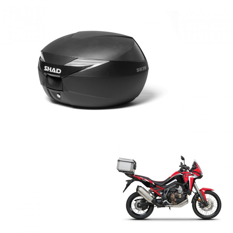 SHAD Baul SH39 carbon + soporte montaje KIT-439152
