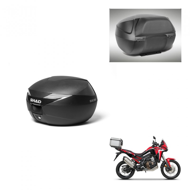 SHAD SH39 carbon trunk + mounting support backrest KIT-439154