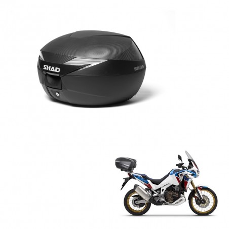 SHAD Baul SH39 carbon + soporte montaje KIT-439156