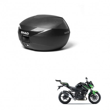 SHAD Baul SH39 carbon + soporte montaje KIT-439160