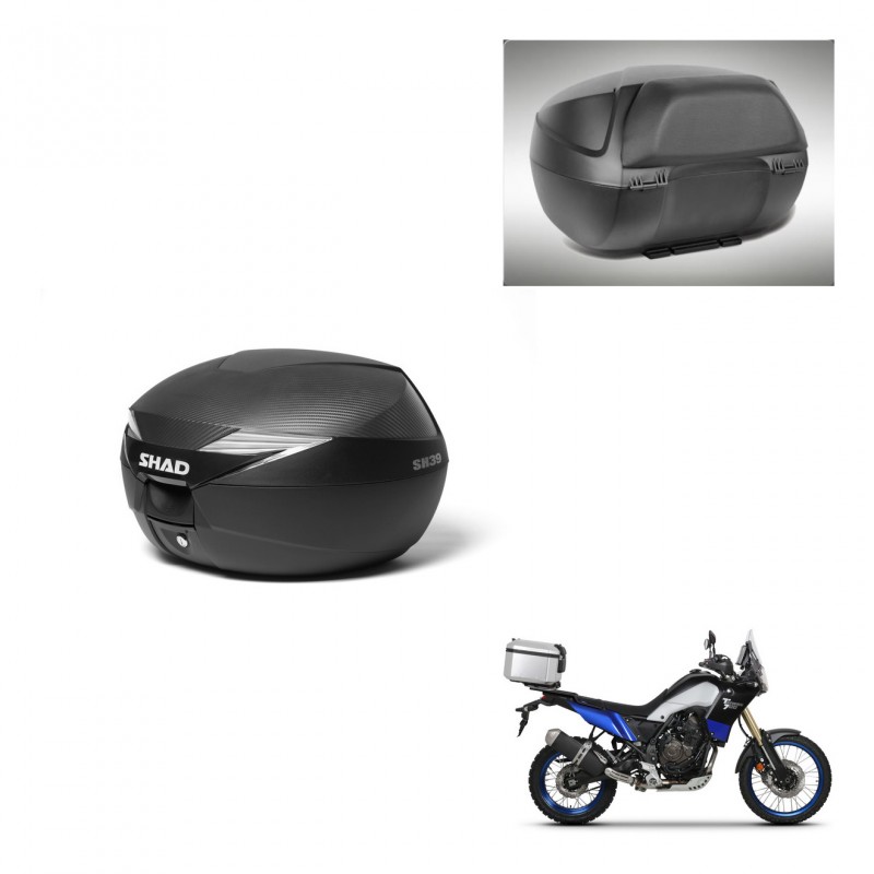 SHAD SH39 carbon trunk + mounting support backrest KIT-439170