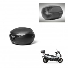 SHAD Baul SH39 carbon + soporte montaje respaldo KIT-439218