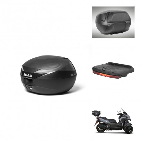 SHAD SH39 carbon trunk + mounting bracket accessories KIT-439247