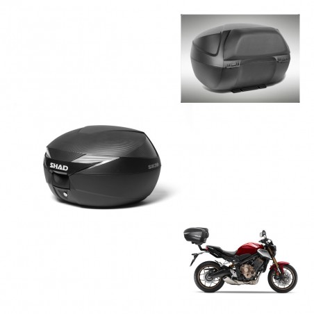 SHAD SH39 carbon trunk + mounting support backrest KIT-439258