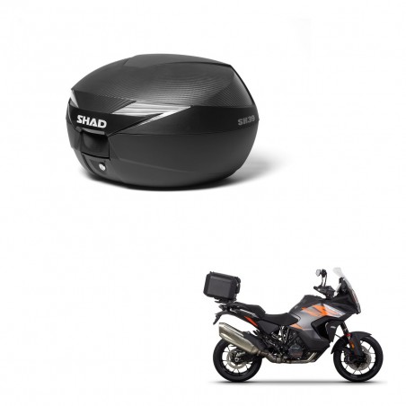 SHAD Baul SH39 carbon + soporte montaje KIT-439260