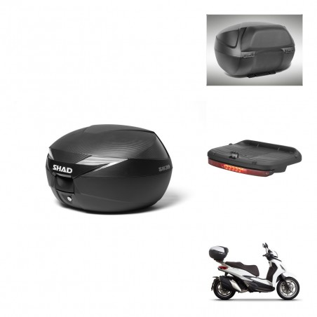 SHAD SH39 carbon trunk + mounting bracket accessories KIT-439267