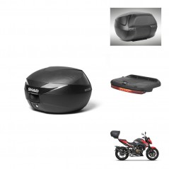 SHAD Baul SH39 carbon + soporte montaje accesorios KIT-439275