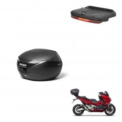 SHAD Baul SH39 carbon + soporte montaje luz de freno KIT-439277